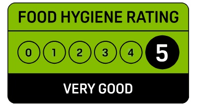 Food Hygiene Rating 5: Very Good — view our rating on food.gov.uk