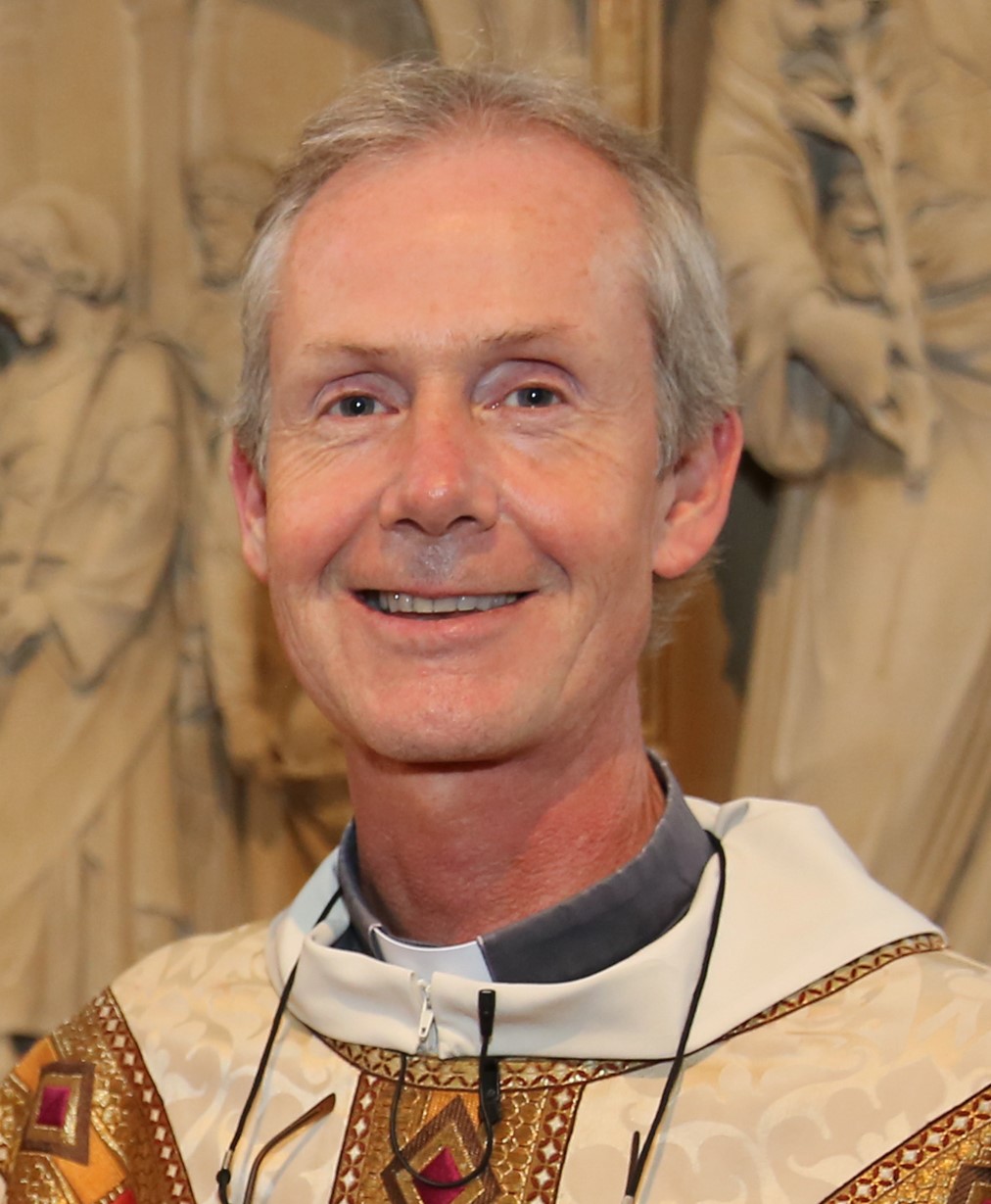 Portrait photograph of Fr Kevin Dring, Parish Priest